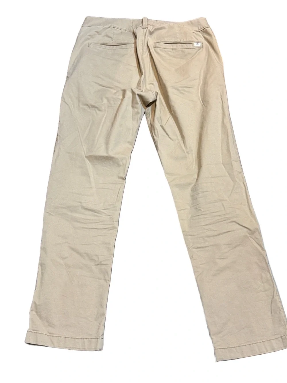 Hollister Tan Slim Straight-Leg Chino Pants Size 28X30